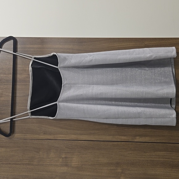 Reformation "Crawford" dress in Silver -Size Small - Picture 10 of 14